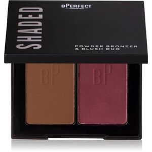 BPerfect Shaded Powder Bronzer & Blush Duo bronzosító és arcpirosító árnyalat 05 Deep 7 g kép