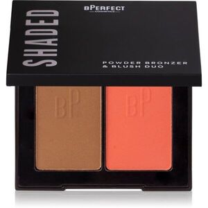 BPerfect Shaded Powder Bronzer & Blush Duo bronzosító és arcpirosító árnyalat 02 Medium 7 g kép