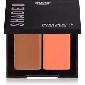 BPerfect Shaded Cream Bronzer & Blush Duo bronzosító és arcpirosító árnyalat 01 Light 7 g kép
