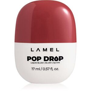 LAMEL Pop Drop Liquid Blush folyékony arcpirosító árnyalat 02 Rosewood 17 ml kép