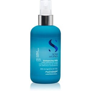 Alfaparf Milano Semi Di Lino Curls Enhancing Milk kontúrozó krém 200 ml kép