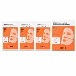 COSRX hidrogél maszk 5 PDRN Hyaluronic Acid Vital Hydrating Hydrogel Mask 3 x 34 g kép
