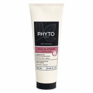 Phyto Intense Curls Curls Definition Rich Cream Tápláló krém hullámos és göndör hajra 250 ml kép