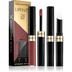 Max Factor Lipfinity Lip Colour hosszan tartó rúzs balzsammal árnyalat 70 Spicy 4, 2 g kép