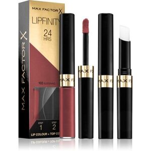 Max Factor Lipfinity Lip Colour hosszan tartó rúzs balzsammal árnyalat 102 Glistening 4.2 g kép