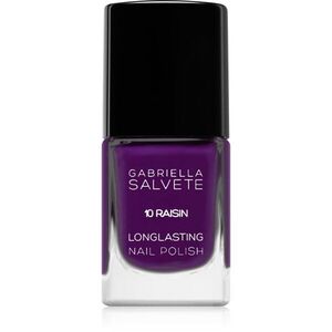 Gabriella Salvete Longlasting Enamel hosszantartó körömlakk magasfényű árnyalat 10 Raisin 11 ml kép