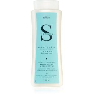 Joanna Sensual Creamy Shower Gel tusfürdő gél Goat Milk & Prebiotics 500 ml kép
