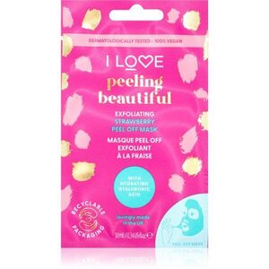 I Love Peeling Beautiful lehúzható arcmaszk hámlasztó hatással 10 ml kép