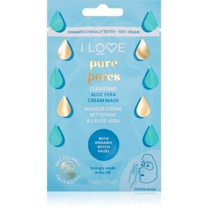 I Love Pure Pores hidratáló krémes maszk 10 ml kép
