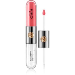 KIKO Milano Unlimited Double Touch hosszantartó folyékony rúzs fénnyel árnyalat 110 Spicy Rose 6 ml kép
