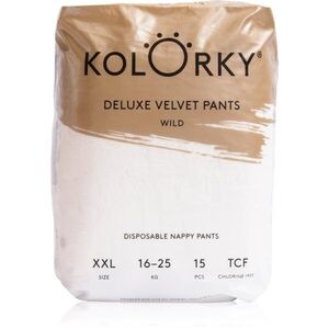 Kolorky Deluxe Velvet Pants Wild eldobható nadrágpelenkák méret XXL 16-25 kg 15 db kép