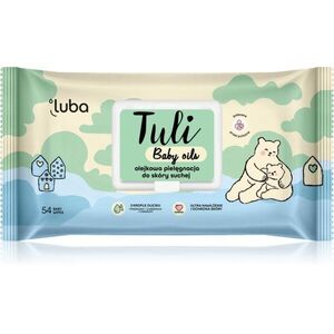 Luba Tuli Baby Oils nedves törlőkendők száraz bőrre 54 db kép