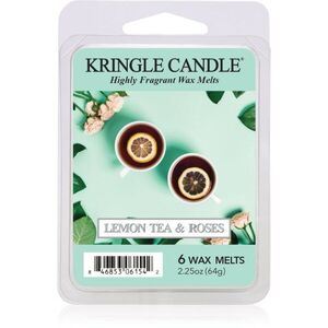 Kringle Candle Lemon Tea & Roses illatos viasz aromalámpába 64 g kép
