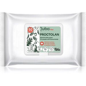 Luba Med Proctolan nedves WC papír aranyér kezelésére 50 db kép