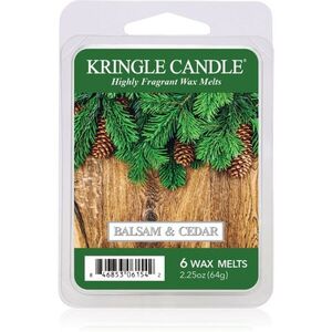 Kringle Candle Balsam & Cedar illatos viasz aromalámpába 64 g kép