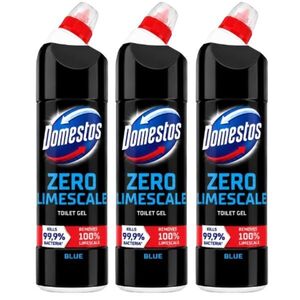 Domestos zéró Lime WC vízkőoldó gél fertőtlenítő hatással, 2250ml kép