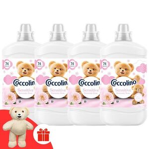 Coccolino Sensitive Romantic Rose öblítő, 296 mosás, 4x1702 ml +... kép
