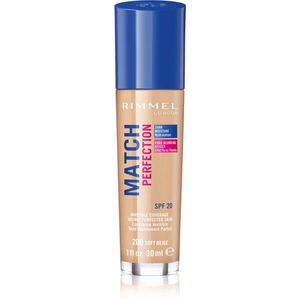 Rimmel Match Perfection folyékony make-up SPF 20 árnyalat 200 Soft Beige 30 ml kép