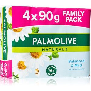 Palmolive Naturals Chamomile Szilárd szappan kamillával 4x90 g kép