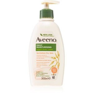 Aveeno Daily Moisturising Yoghurt body cream tápláló testápoló krém Apricot & Yoghurt 300 ml kép