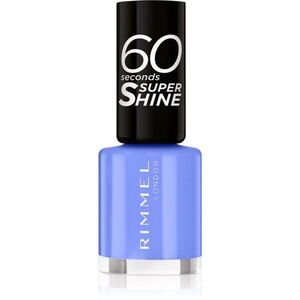 Rimmel 60 Seconds Super Shine körömlakk árnyalat 856 Blue Breeze 8 ml kép
