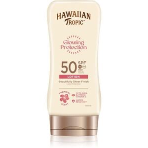 Hawaiian Tropic Glowing Protection Lotion napozótej SPF 50+ 180 ml kép