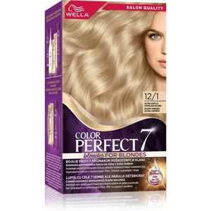 Wella Color Perfect hajfesték árnyalat 12/1 Ultra Light Ash Blonde 1 db kép