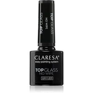 Claresa UV/LED Top Glass No Wipe fényvédő fedő zselés lakk 5 g kép