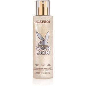 Playboy Your Skin testápoló spray csillámporral hölgyeknek 250 ml kép