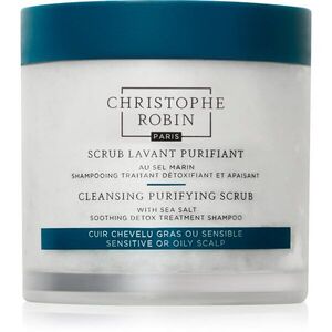 Christophe Robin Purifying Scrub With Sea Salt mélytisztító peeling tengeri sóval 75 ml kép