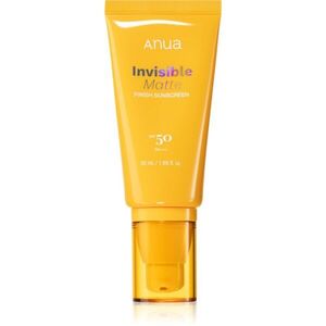 Anua Invisible Matte Finish Sunscreen mattító napozó krém az arcra SPF 50 50 ml kép