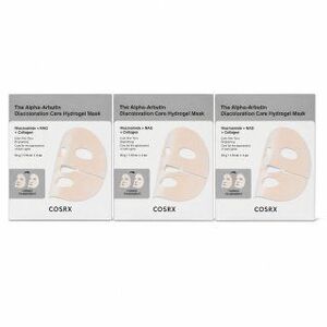 COSRX hidrogél maszk The Alpha-Arbutin Discoloration Care Hydrogel Mask 3 x 34 g kép