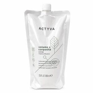 Kemon Actyva Volume E Corposita Volume & Bounce Conditioner erősítő kondicionáló volumenért és a haj megerősítéséért Refill 1000 ml kép