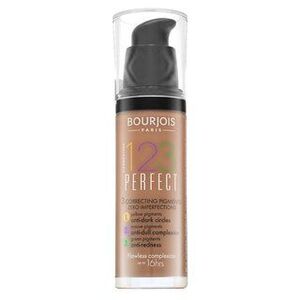 Bourjois 123 Perfect Foundation folyékony make-up az arcbőr hiányosságai ellen 57 Light Tan 30 ml kép