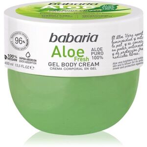 Babaria Aloe Vera Hidratáló testgél minden bőrtípusra 400 ml kép