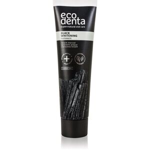 Ecodenta Expert Black Orange Whitening fekete fogfehérítő fogkrém fluoridmentes íz Orange 100 ml kép