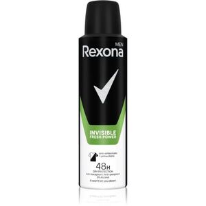 Rexona Men Invisible Fresh Power izzadásgátló spray uraknak 150 ml kép