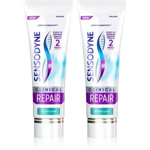 Sensodyne Clinical Repair Active Clean fogkrém 2x75 ml kép