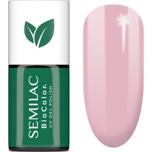 Semilac UV Hybrid BioColor gél körömlakk UV / LED-es lámpákhoz árnyalat 728 Pink Sunrise 7 ml kép