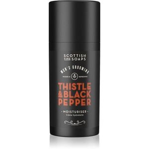 Scottish Fine Soaps Thistle & Black Pepper hidratáló arckrém uraknak 100 ml kép