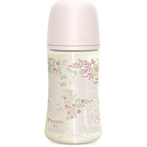 Suavinex Poetry SX Pro Physiological M cumisüveg 3 m+ Medium Flow - Pink 1 db kép