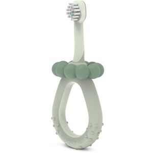Suavinex Baby Training Toothbrush fogkefe gyermekeknek 0-2 y Green 1 db kép