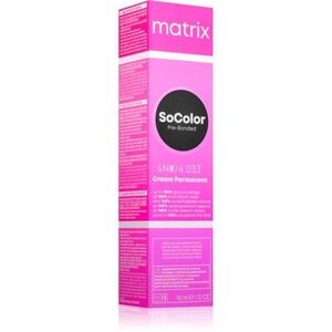 Matrix SoColor Pre-Bonded tartós hajfesték ősz szőrszálak elfedésére árnyalat 4NW 90 ml kép