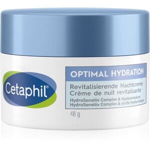 Cetaphil Optimal Hydration Replenishing Night Cream hidratáló éjszakai krém az érzékeny arcbőrre 48 g kép