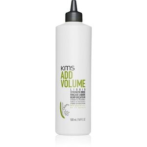 KMS Add Volume Liquid Strength Rinse hajkúra a ritkulásra hajlamos hajra 500 ml kép