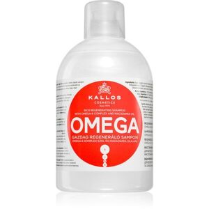 Kallos KJMN Professional regeneráló sampon omega 6 komplexszel és makadámia olajjal 1000 ml kép