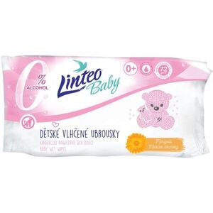 Linteo Baby nedves törlőkendők körömvirággal 72 db kép