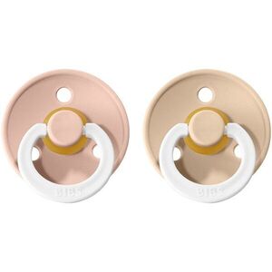 BIBS Colour Natural Rubber Size 2: 6+ months cumi Blush Night / Vanilla Night 2 db kép