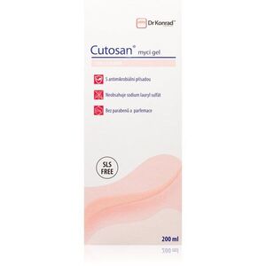 Dr Konrad Cutosan® tisztító gél testre és fejbőrre 200 ml kép