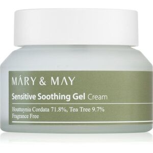 Mary&May Sensitive Soothing Gel Cream gyengéd és hidratáló géles krém az érzékeny bőr megnyugtatásához és erősítéséhez 70 g kép
